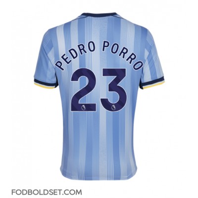 Tottenham Hotspur Pedro Porro #23 Udebanetrøje 2024-25 Kortærmet Tottenham Hotspur Pedro Porro #23 Udebanetrøje 2024-25 Kortærmet